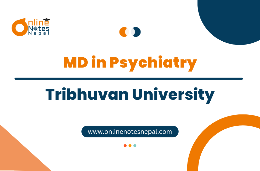 MD in Psychiatry